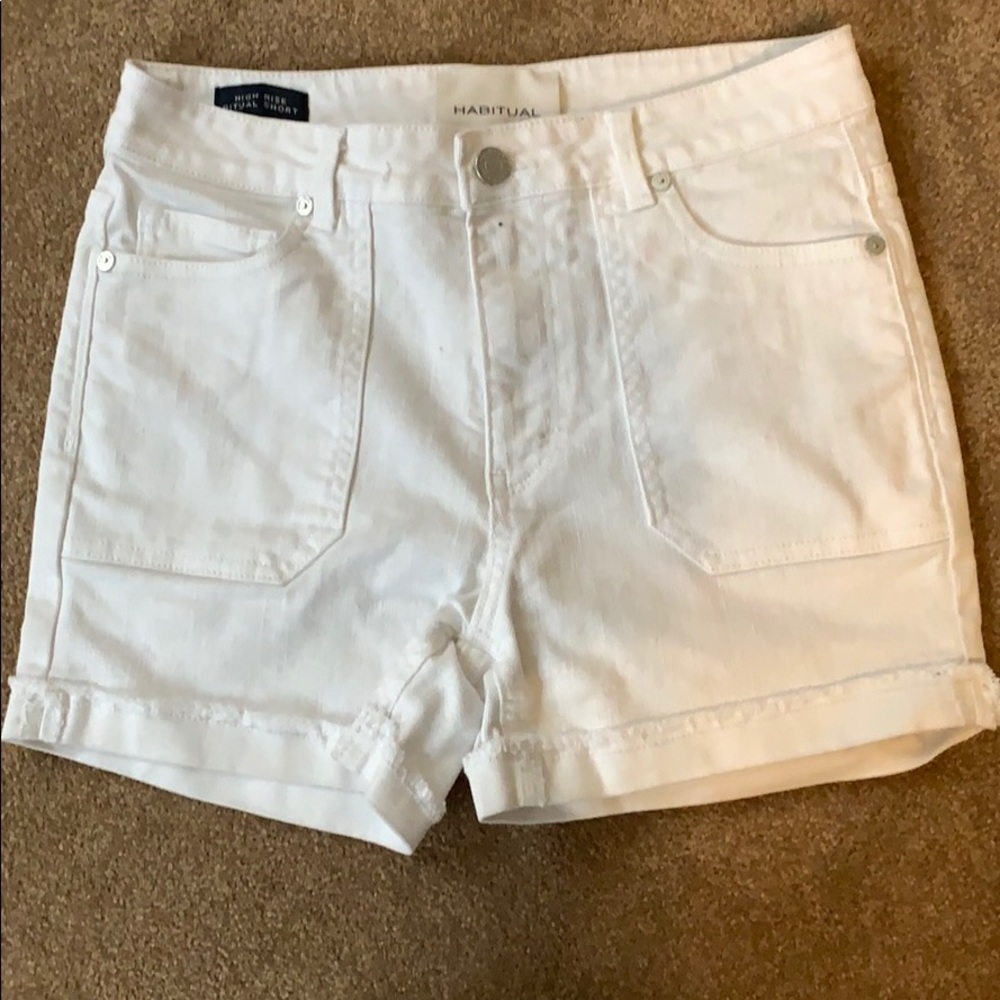 White shorts